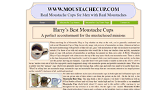 Desktop Screenshot of moustachecup.com